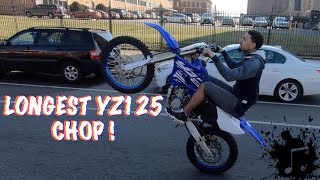 LONGEST YZ125 TUNE  sounds insane  BRAAP VLOGS [upl. by Aizahs]