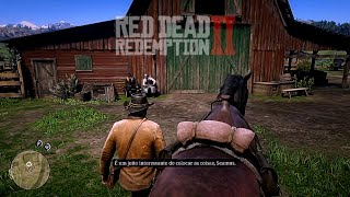 APRENDENDO A ROUBAR CARROÇAS COM O HOSEA NO RED DEAD REDEMPTION 2 [upl. by Alroi]