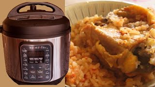 ARROZ CON POLLO EN INSTANT POTaprende a usar tu ollacomo cocinar en instant pot [upl. by Lyrret]