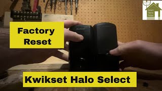 Kwikset Halo Select Factory Reset [upl. by Gnoc]