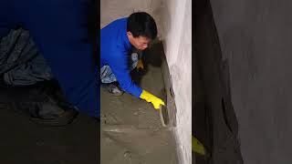 Do waterproofing construction for bathroom [upl. by Alexandre]