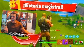 Mi PRIMERA ÉPICA VICTORIA en FORTNITE  AlphaSniper97 [upl. by Torto386]