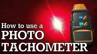 How To Use a Photo Tachometer  DT2234C Review [upl. by Peggie729]