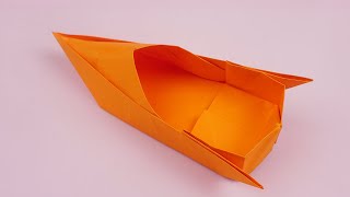 Papierboot basteln  Schiff falten  Basteln mit papier  DIY Bastelideen [upl. by Etnomal]