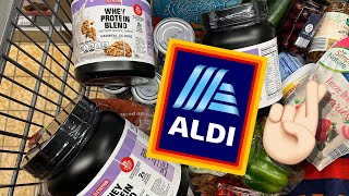 Hopefully I like them Weekly ALDI grocery haul January 2024 [upl. by Enrahs427]