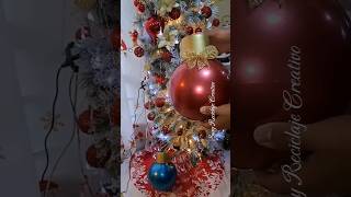 ornamentos navideños esferas navideñas para exterior fácil diy viral navidad navi [upl. by Adnileb]