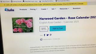 Harwood Garden  Rose Calendar 2021  Now On Sale [upl. by Ragan]