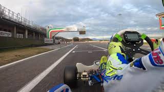 Onboard Lonato with Loïc Vindice KZ2GP RacingTMVEGA [upl. by Asyen700]