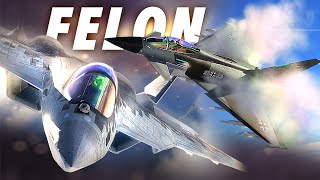 SU57 Felon vs Eurofighter Typhoon  DCS World [upl. by Eelyek100]