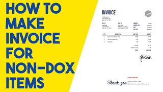 How To Make Invoice For Nondox Item or DTDC courier DTDCOfficial [upl. by Studner]