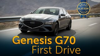 2022 Genesis G70  First Drive [upl. by Lonne]