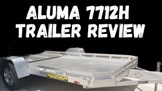 Aluma 7712H Trailer Review [upl. by Delorenzo450]