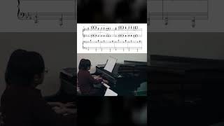 Naruto Ending  Wind Akeboshi  Piano fourhands with Laurencia Natania piano shorts naruto [upl. by Onaicul]