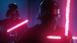 Kylo Ren vs Darth Vader  FORCE OF DARKNESS A Star Wars FanFilm [upl. by Anissej]