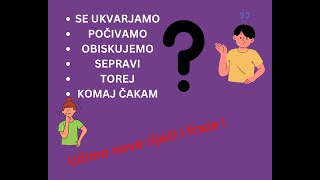 Kako možemo iskoristiti slobodno vrijeme Uvod u slovenski jezik 25lekcija Učimo nove riječi [upl. by Odella423]