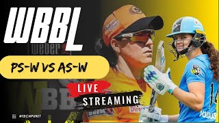 Live Adelaide Strikers Women vs Perth Scorchers Women 32nd Match  Live Score amp Commentary  WBBL [upl. by Anatola]