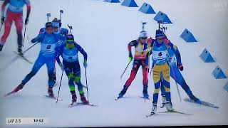 Elvira Öberg 1✨️ SkidskytteBiathlon world cup 2122 Masstart Annecy [upl. by Knowlton]