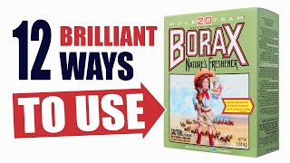 12 Brilliant Uses for Borax Around the House and Garden [upl. by Kaiulani181]