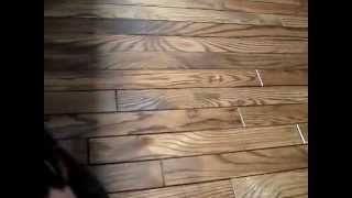 Renovace parketové podlahy  How to repair a wood parquet  Parkett Schleifen [upl. by Liris]