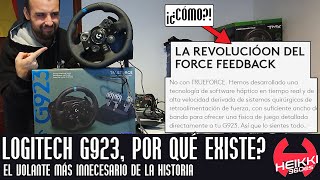 El quotnuevoquot Logitech G923 es el volante más innecesario de la historia del simracing [upl. by Hymie]