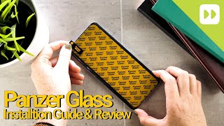 OnePlus 9 Pro Panzer Glass Screen Protector Installation Guide amp Review [upl. by Aliahkim]