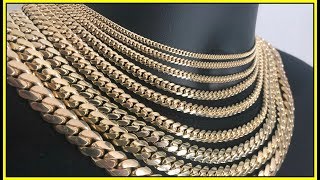 Miami Cuban Link SIZING GUIDE [upl. by Ulphia]