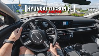 2025 Hyundai Tucson Facelift MHEV 118 kW 4x4 7DCT  POV Test Drive [upl. by Mandi]