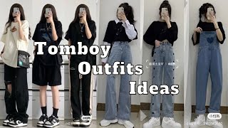 Tomboy outfits ideas 🍓🌼 [upl. by Bryon]