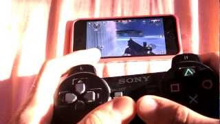 How to play iOS games with SixAxis  Guide and Gameplay [upl. by Yelena]