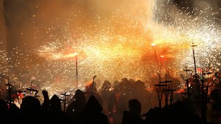 correfoc de granollers en directo irl [upl. by Siraval]