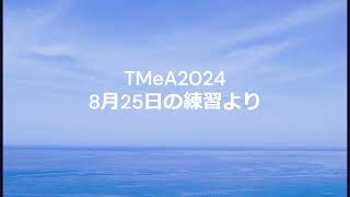 TMeA 24年8月25日の練習 [upl. by Eltsirc]