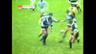 Barbarians running rugby try finished by Ieuan Evans [upl. by Leela]