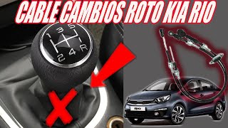 KIA RIO INCREIBLE FALLA EN PALANCA DE CAMBIOS [upl. by Iarised]