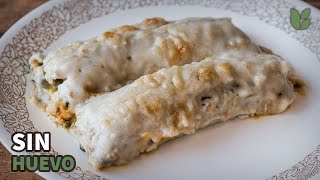 CANELONES de VERDURA con SALSA BLANCA  breakvegan [upl. by Nnylamme]