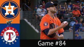 Astros VS Rangers Condensed Game 7223 [upl. by Victoria378]