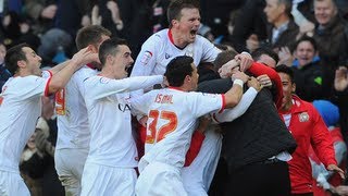 Milton Keynes Dons 21 AFC Wimbledon  The FA Cup 2nd Round 201213 [upl. by Elfie]