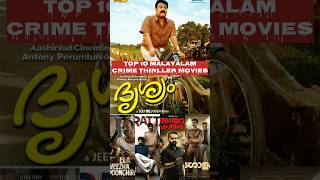 💥TOP 10 MALAYALAM SUSPENCE CRIME THIRLLER MOVIES💥 [upl. by Steiner721]