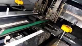 Shark Machinery SBM2500 booklet maker stitch fold [upl. by Peppard]