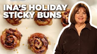 Ina Gartens Holiday Sticky Buns  Barefoot Contessa  Food Network [upl. by Annirac]