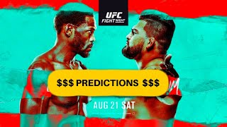 UFC Vegas 34  Cannonier vs Gastelum Picks Bets amp Predictions [upl. by Ycnej]