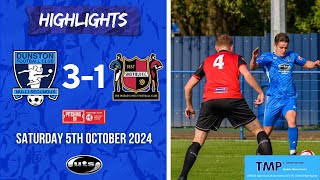 Dunston UTS 3 Sheffield 1  Pitching In Northern Premier League East Highlights [upl. by Kezer]