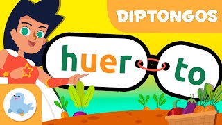 LOS DIPTONGOS 🦸‍♀️ GRAMÁTICA y ORTOGRAFÍA para niños 📝 Superlexia⭐ Episodio 9 [upl. by Masao]