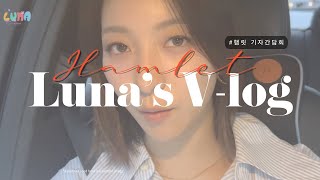 긴장되던 햄릿 기자간담회 l Lunas vlog [upl. by Elpmid]