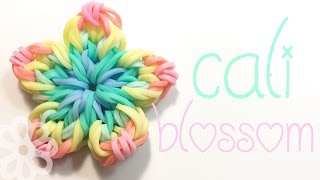 Cali Blossom  Hook Only  Rainbow Loom Charm [upl. by Naud]