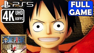 One Piece Pirate Warriors 4 PS5 4K UHD 60FPS Gameplay Walkthrough FULL GAME  No Commentary [upl. by Ynnek]