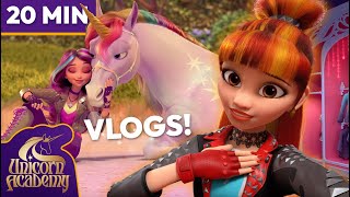 Adventures at Unicorn Academy  Vlogmas  Cartoons for Kids [upl. by Paik]