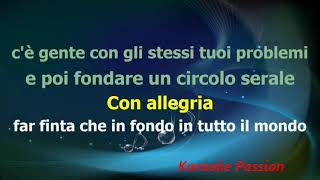 Karaoke  Quale allegria  Lucio Dalla [upl. by Arawaj681]