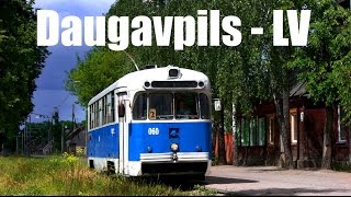 DAUGAVPILS TRAM 2008 [upl. by Aivitnahs]