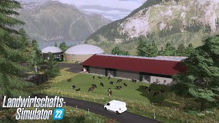 LS22 Erlengrat  Höchster Berghof Hofvorstellung Hofrundgang auf der Erlengrat FS22 Preview [upl. by Zellner]