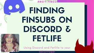 Finding Finsubs Paypigs Using Discord amp Fetlife [upl. by Norra]